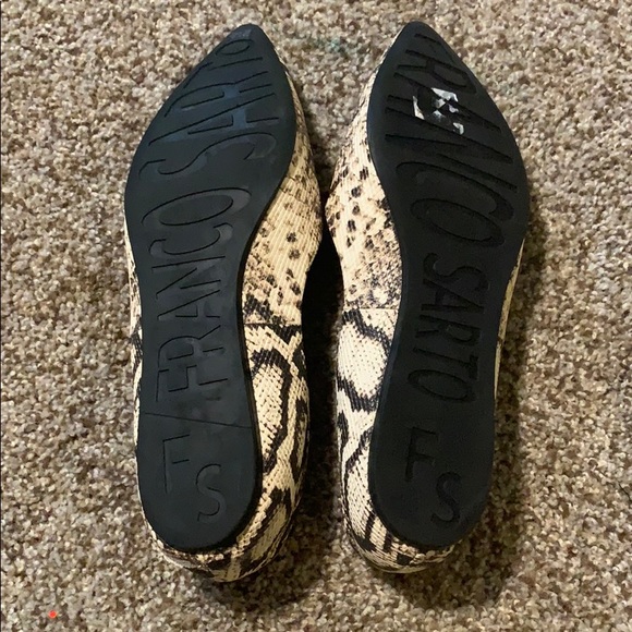 Franco Sarto snake skin flats - Picture 3 of 4